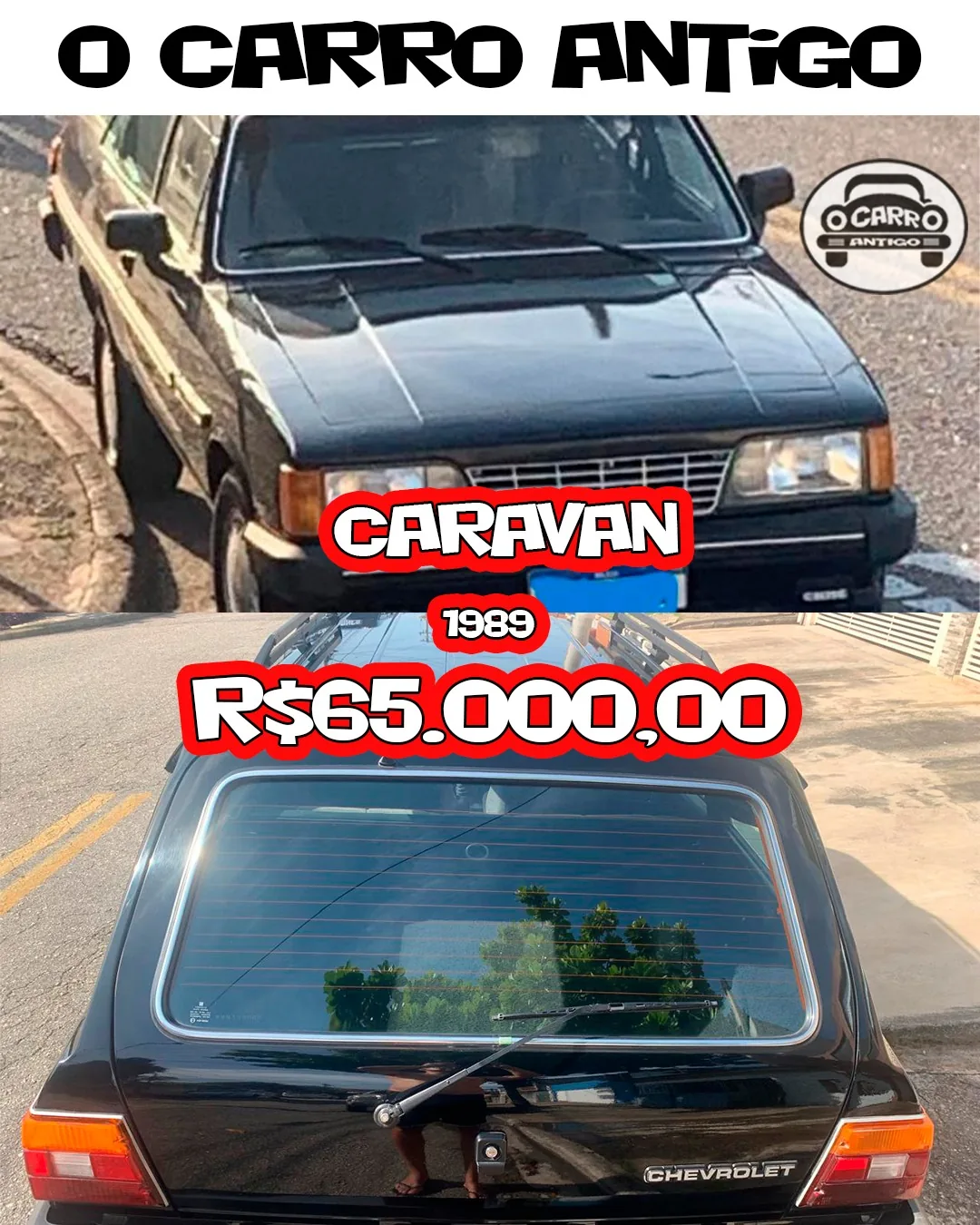 Chevrolet Caravan Comodoro SL/E 1989 a venda em Localizao: Sorocaba/SP