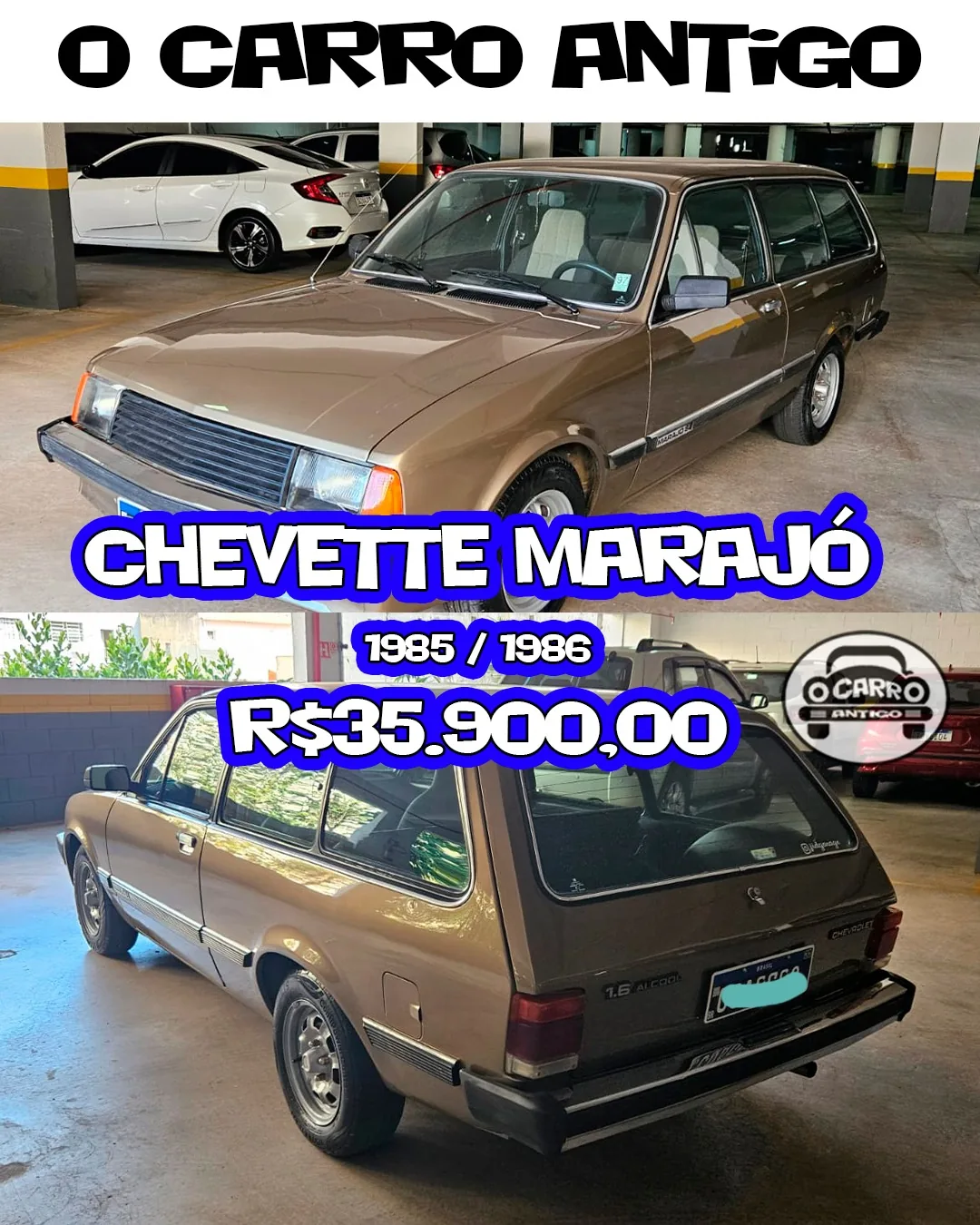 Chevette Marajó 1985/1986 a venda em Localização Santo André SP
