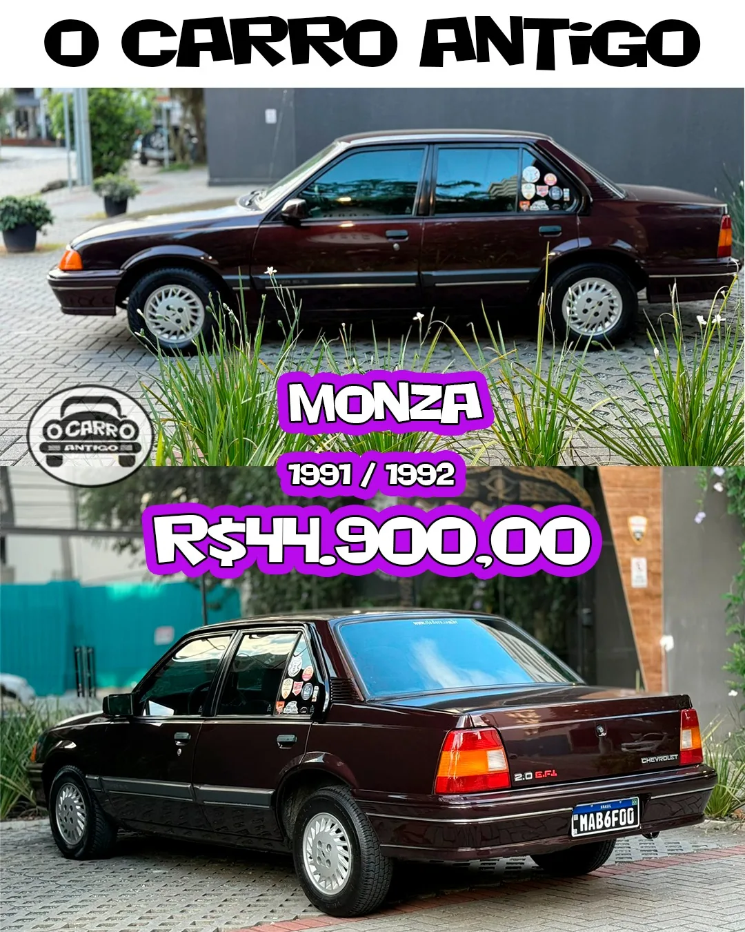 Chevrolet Monza 1991 a venda em sao paulo