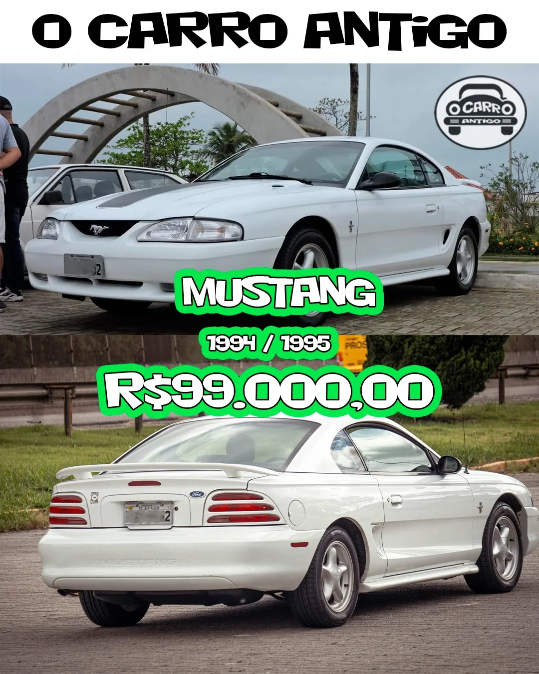 Ford Mustang 1994 a venda em sao paulo