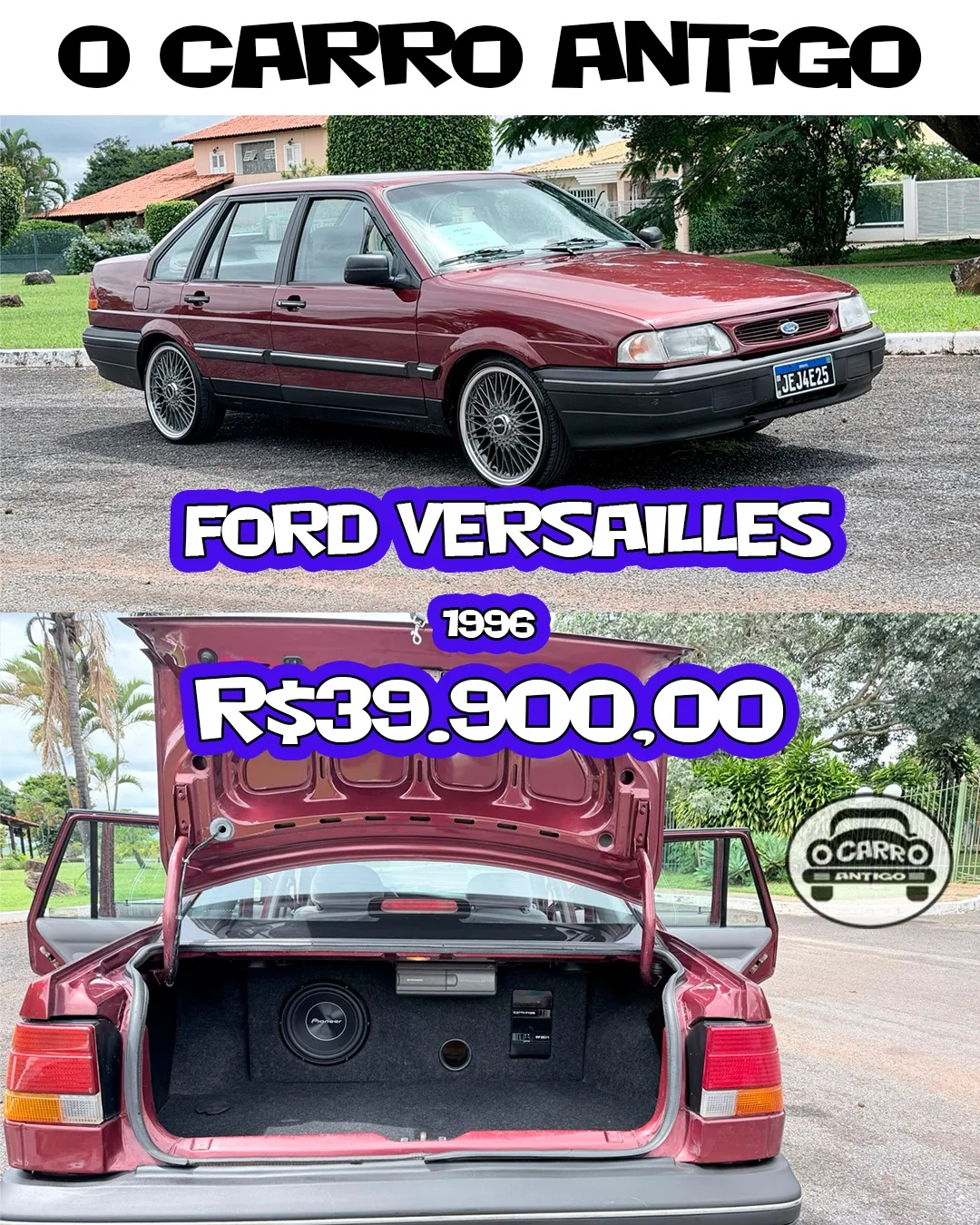 Ford Versailles 1996 a venda em Brasília – DF
