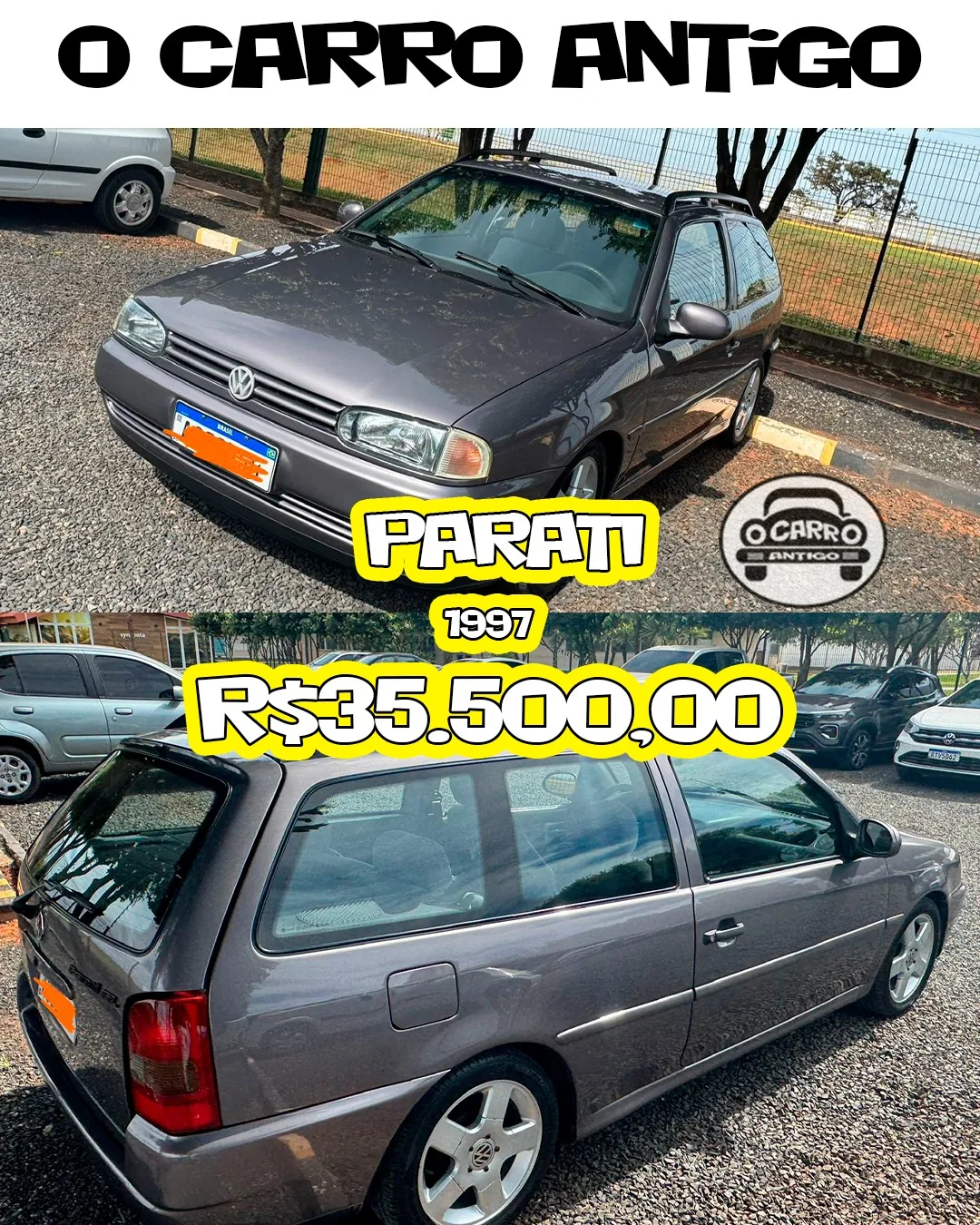 Parati GL 1997 a venda em Cidade: Uberlndia – MG
