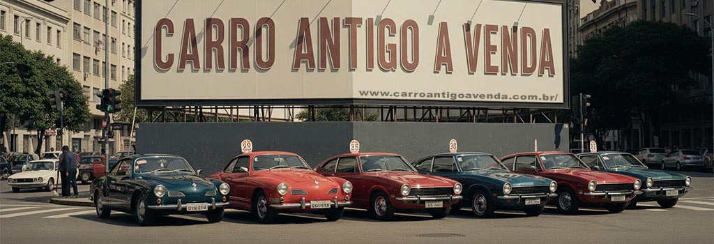 anuncio de carro antigo a venda