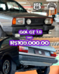 Volkswagen Gol GT 1.8 1986 a venda | Carro Antigo a Venda