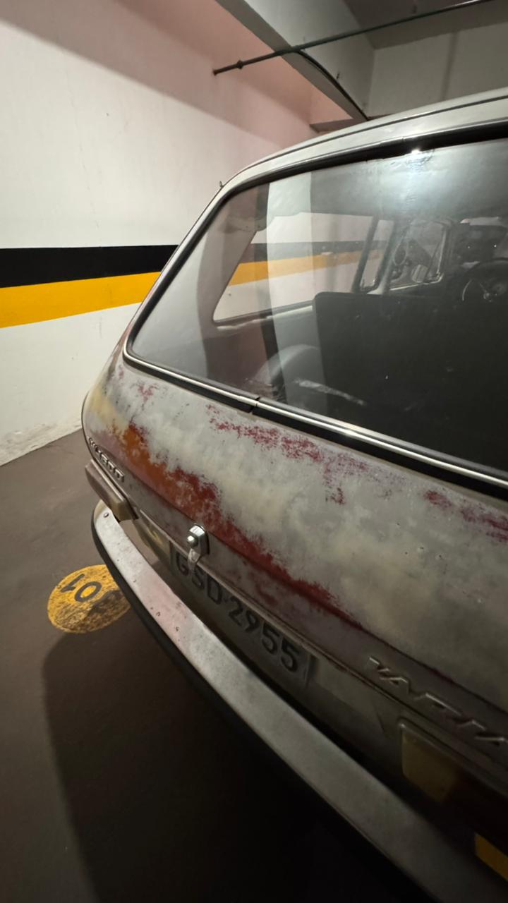 VW Variant 1971 a venda - painel e acabamento interno | Carro Antigo a Venda