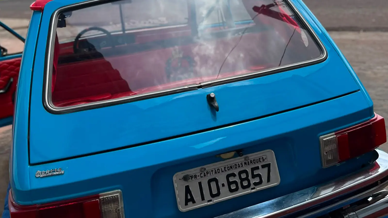 Volkswagen Brasília 1977 a venda - detalhe externo | Carro Antigo a Venda