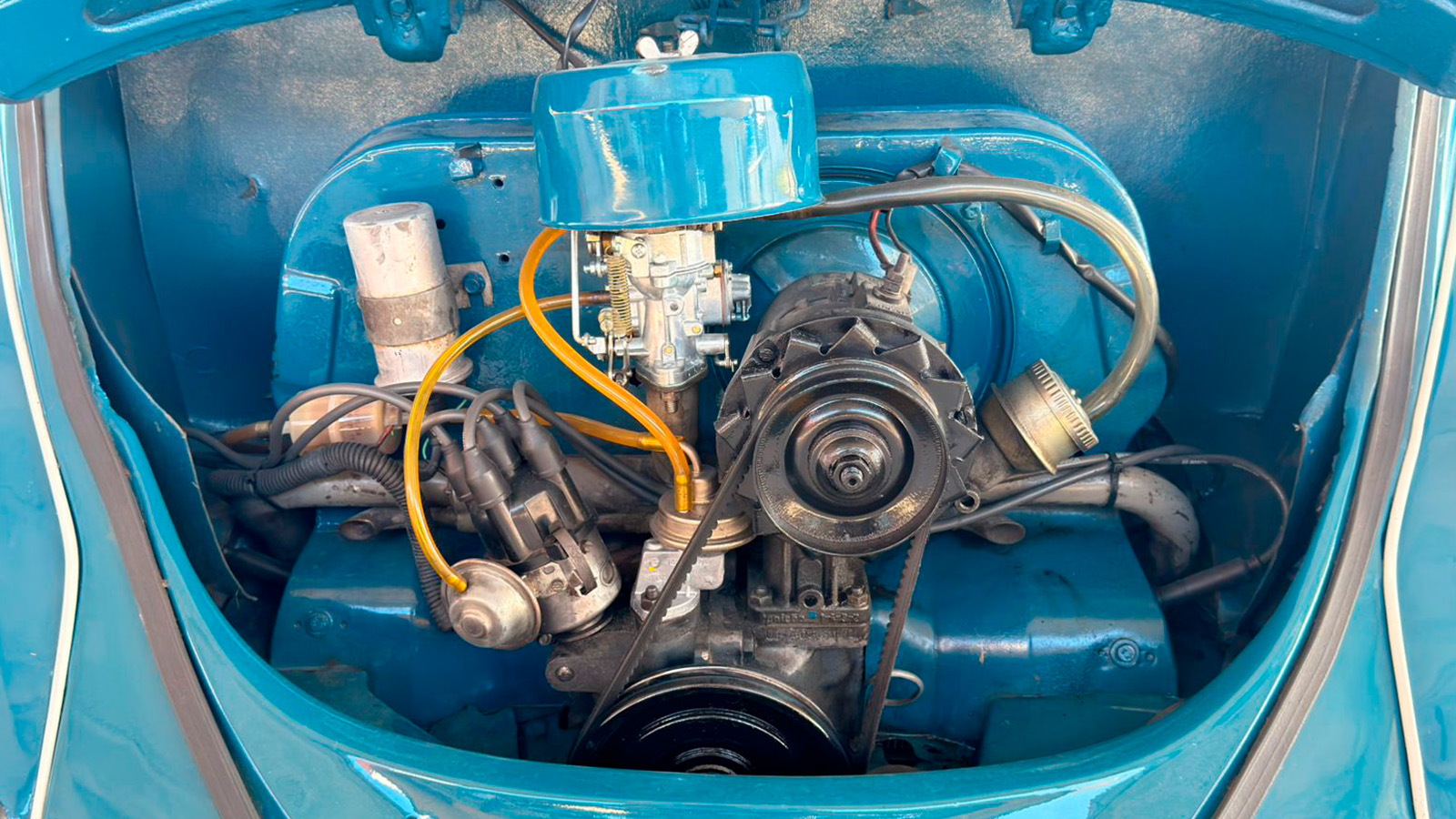 VW Fusca 1963 a venda - detalhe externo | Carro Antigo a Venda