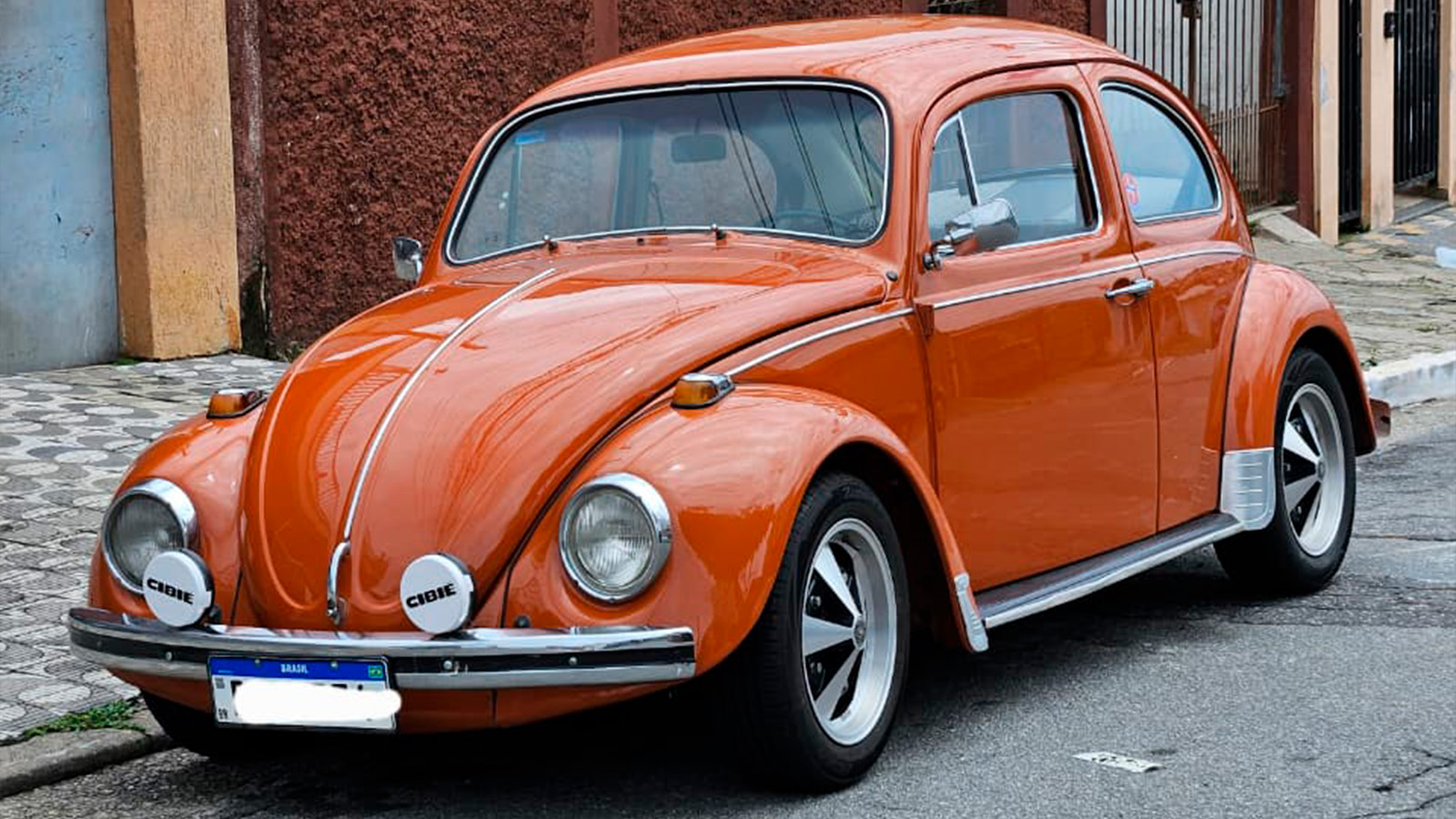 Volkswagen Fusca 1974 a venda - detalhe do carro antigo | Carro Antigo a Venda