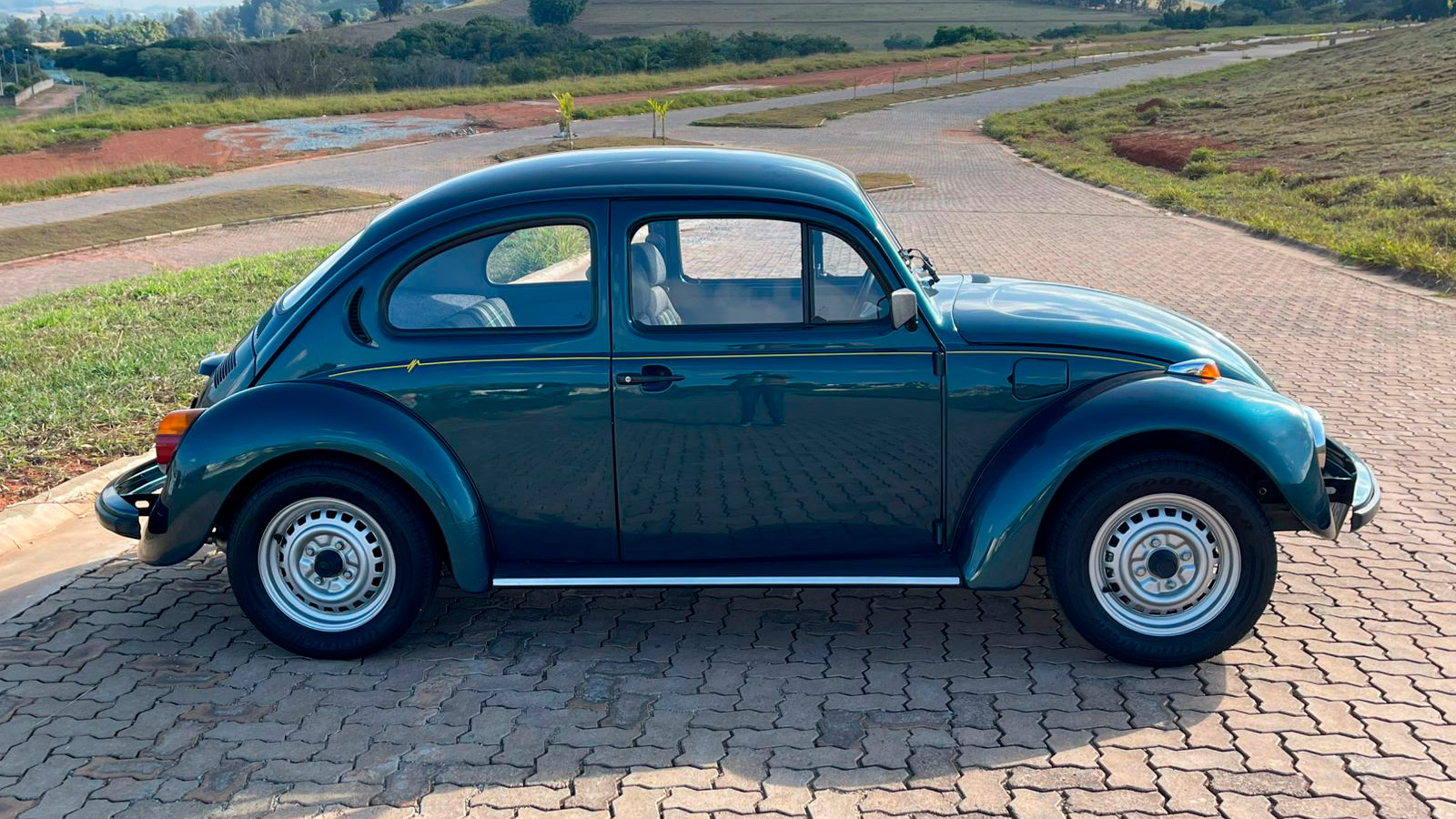VW Fusca 1995 a venda - detalhe externo | Carro Antigo a Venda