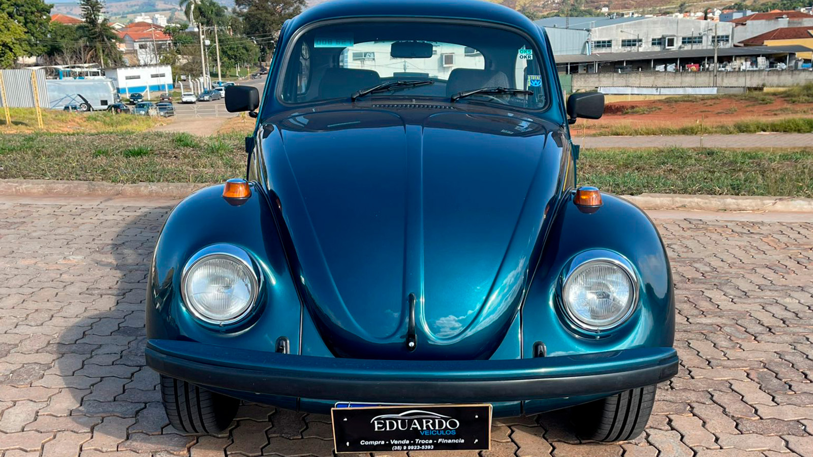 VW Fusca 1995 a venda - vista traseira e acabamento | Carro Antigo a Venda