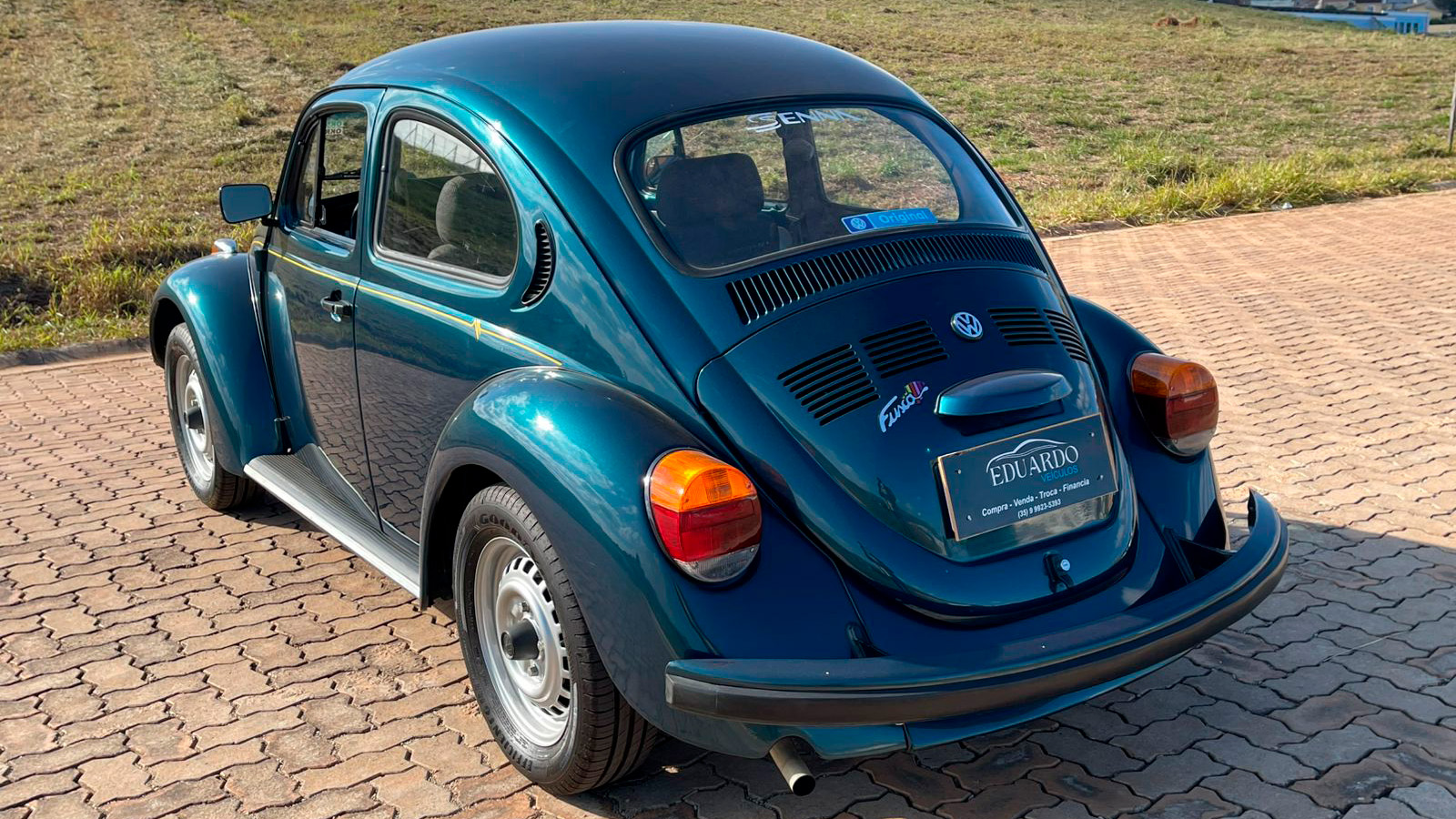 VW Fusca 1995 a venda - painel e acabamento interno | Carro Antigo a Venda