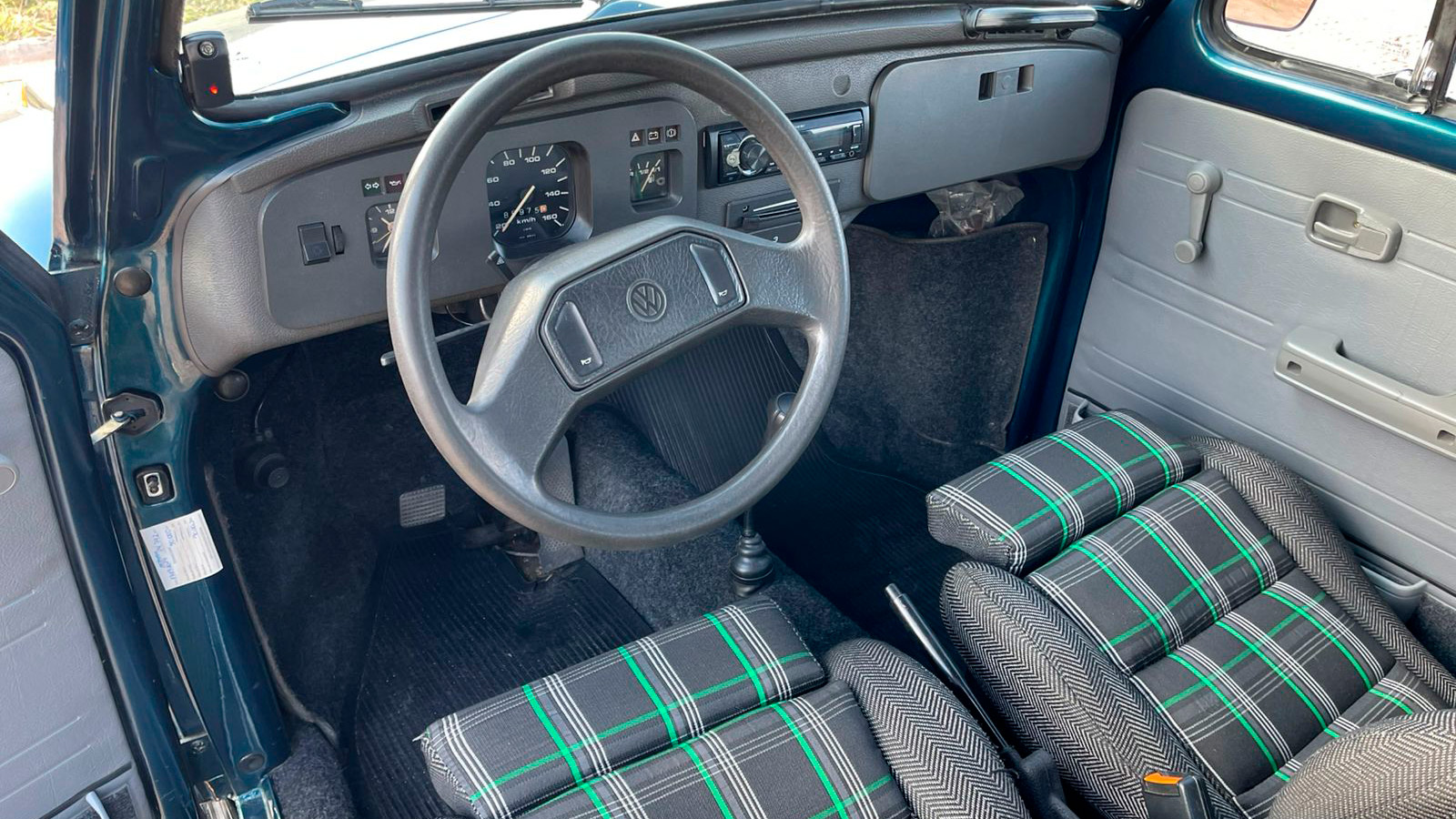 VW Fusca 1995 a venda - bancos e interior | Carro Antigo a Venda