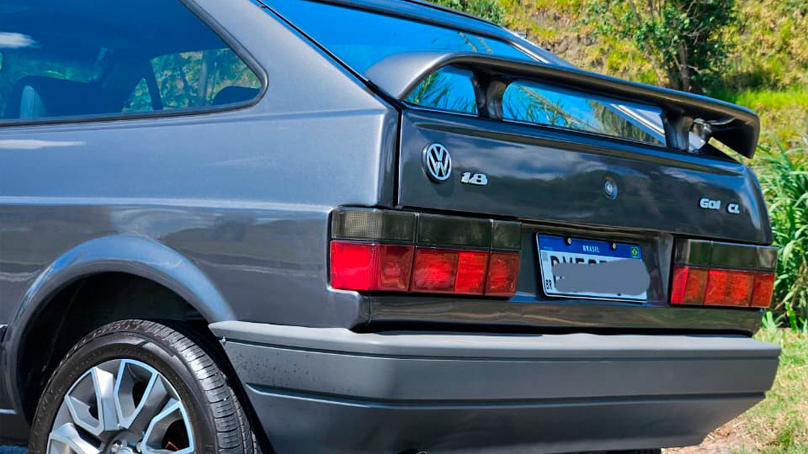 VW Gol 1993 a venda - detalhe do carro antigo | Carro Antigo a Venda