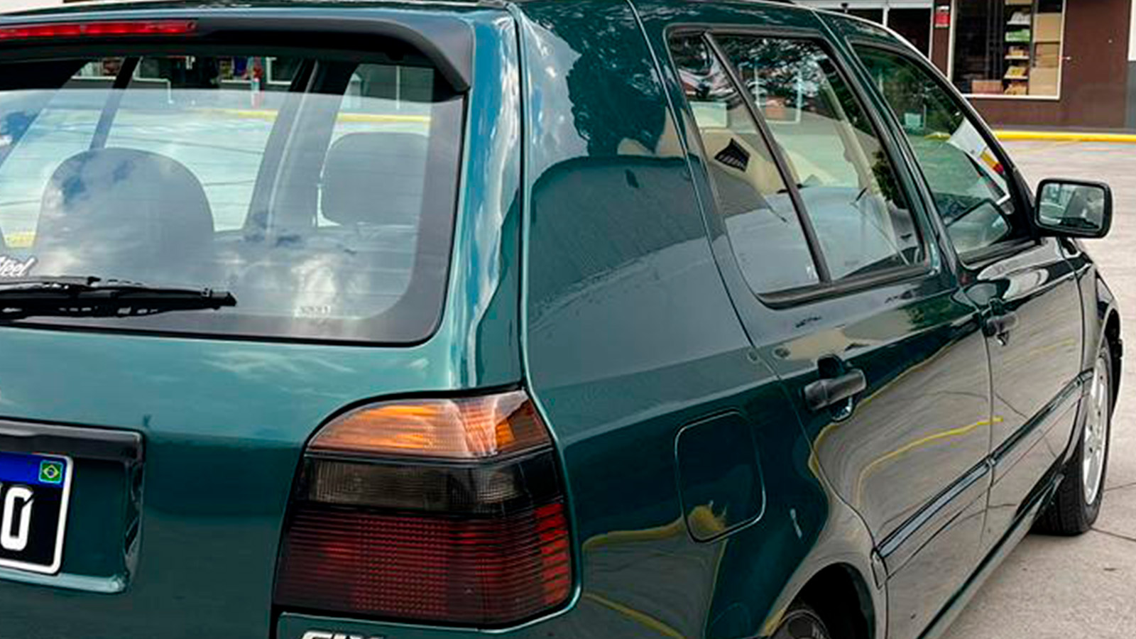 Volkswagen Golf GLX 1995 a venda - painel e acabamento interno | Carro Antigo a Venda